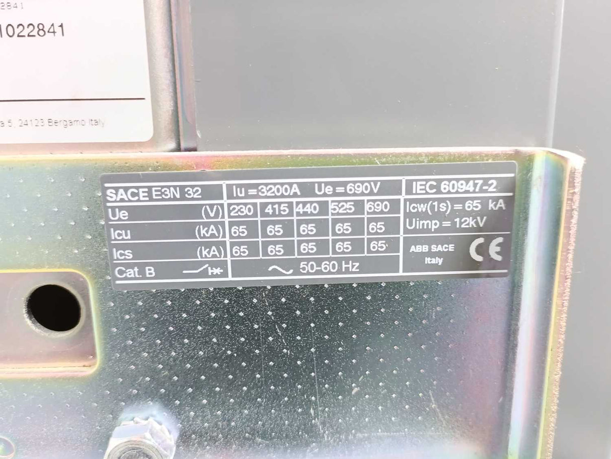ABB 1SDA055876R1 Emax SACE PR122/P-LSI