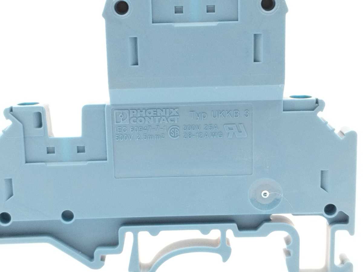 Phoenix Contact UKKB 3 BU 500V 2,5mm2 50 Pcs.