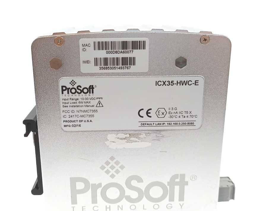 ProSoft ICX35-HWC-E Cellular Gateway