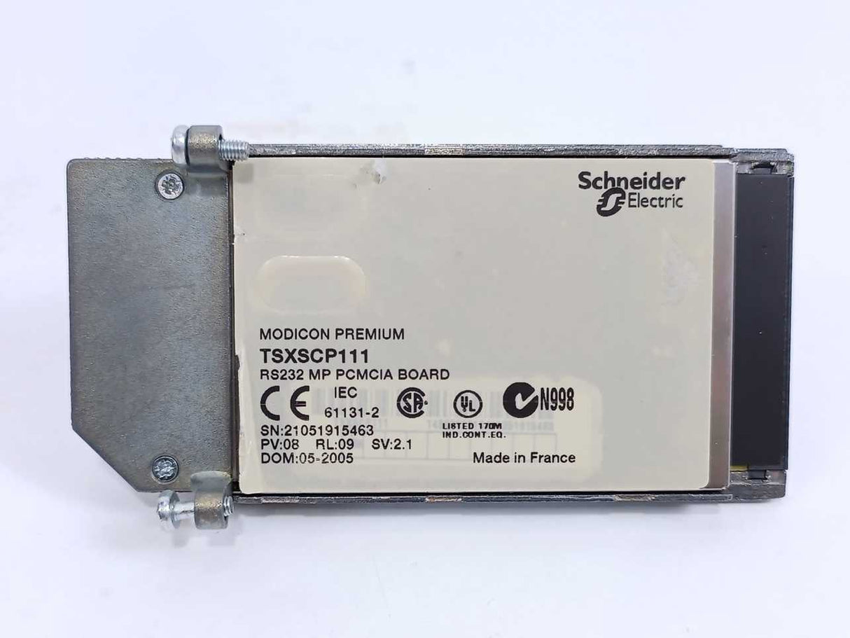 Schneider Electric TSXSCP111 RS232 MP PCMCIA Board