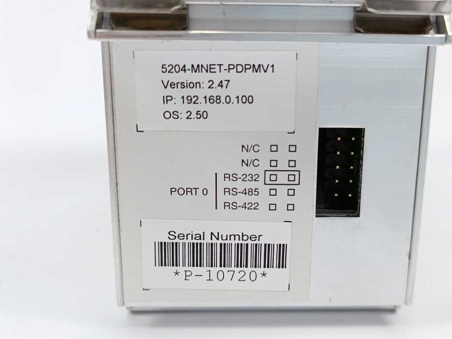 ProSoft 5204-MNET-PDPMV1 ProLinx Communication Gateway