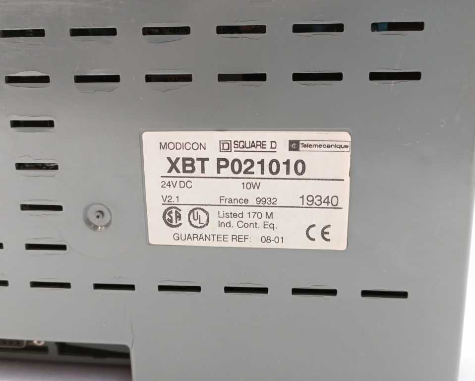 TELEMECANIQUE XBT P021010 Modicon Magelis Operator Terminal