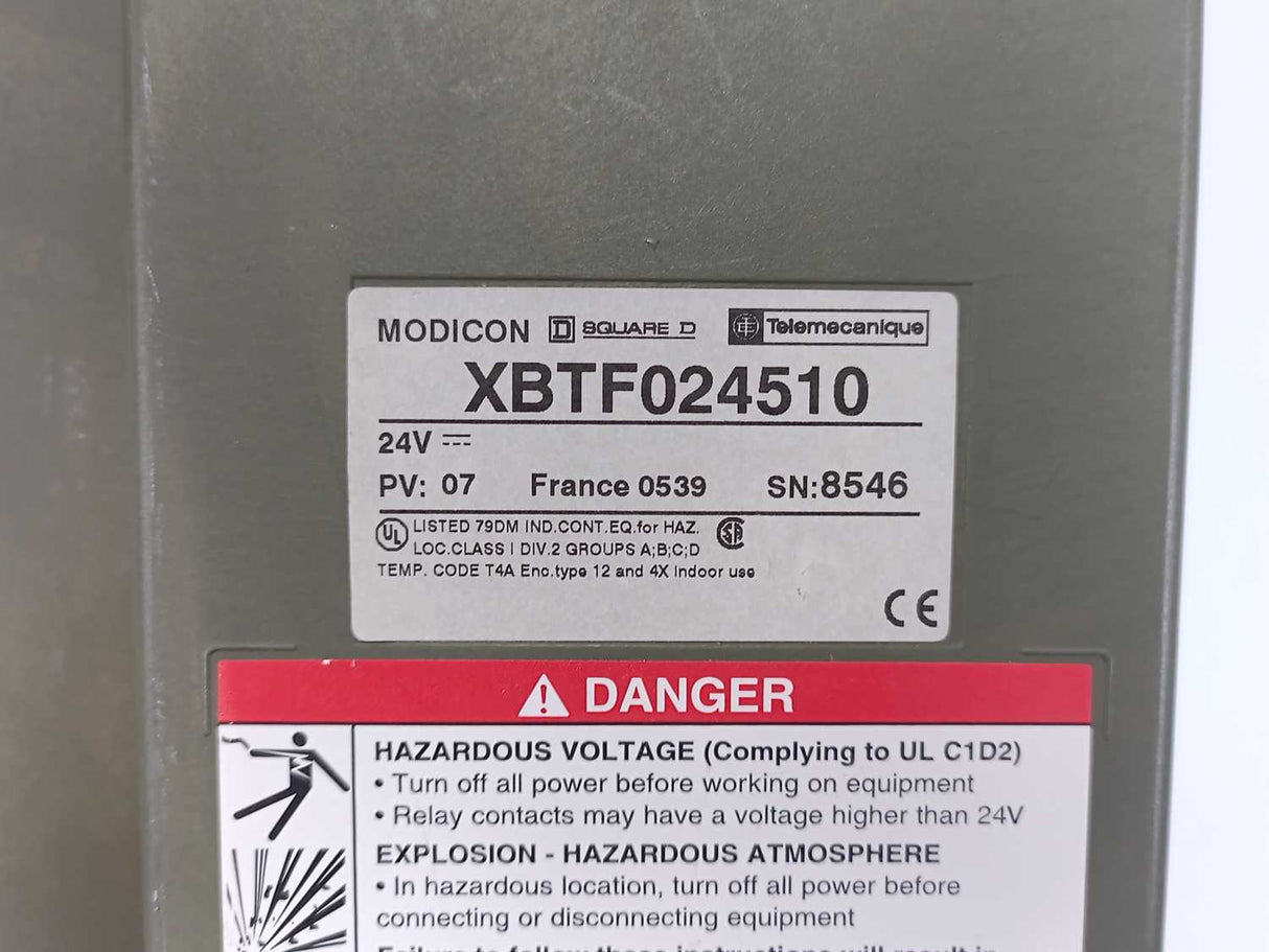 TELEMECANIQUE XBTF024510 Modicon Magelis Terminal