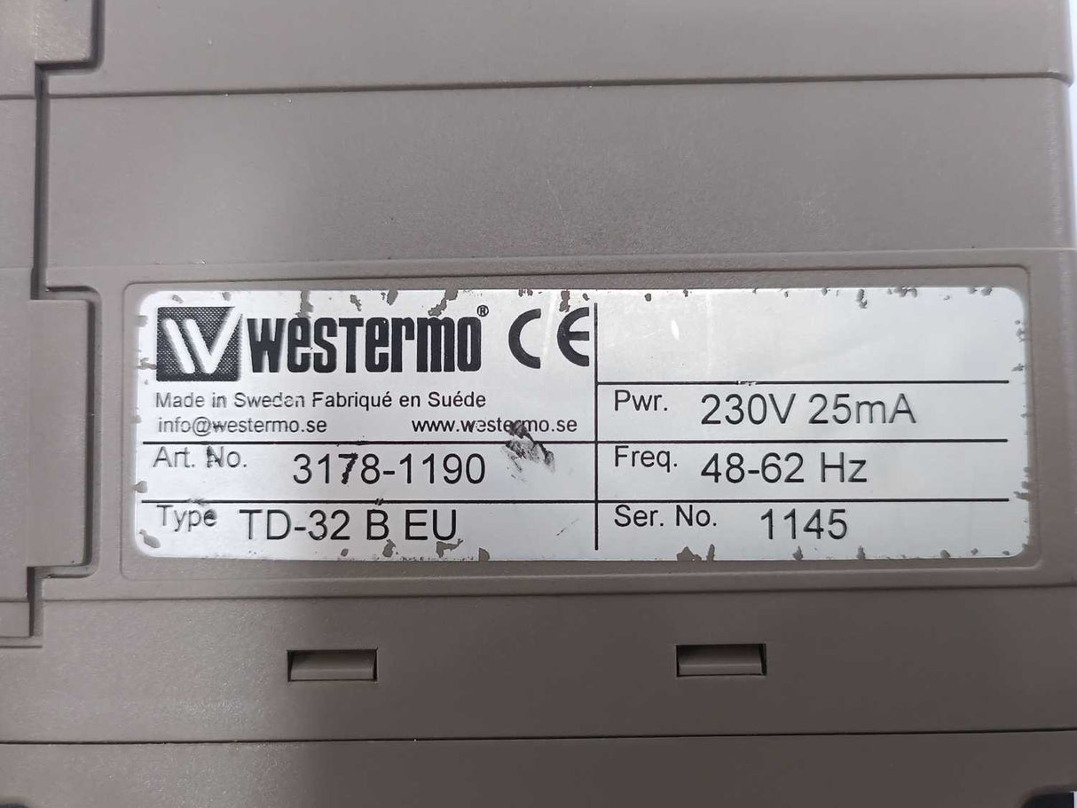 WESTERMO 3178-1190 TD-32 B EU Industrial PSTN and Leased Line Modem