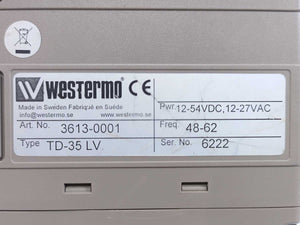 WESTERMO 3613-0001 TD-35 LV Leased Line Modem
