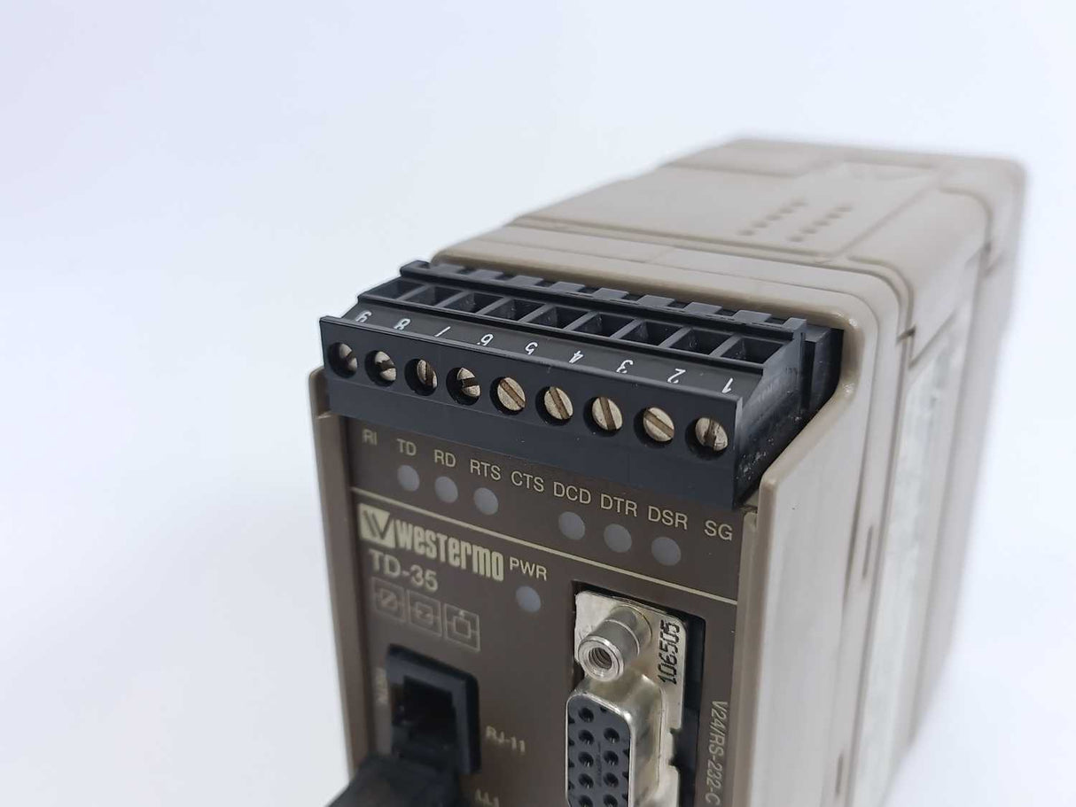 WESTERMO 3613-0001 TD-35 LV Leased Line Modem