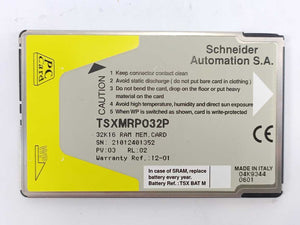 Schneider Automation TSXMRP032P 32K16 RAM Memory Card