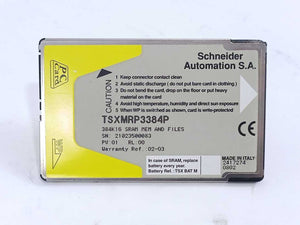 Schneider Automation TSXMRP3384P 384K16 SRAM Memory and Files