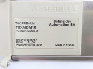 Schneider Automation TSXMDM10 PCMCIA Modem Card