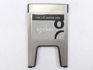 Socket 8510-00094D Serial I/O CF Card W/ 8520-00025 Type I PC Adapter Card