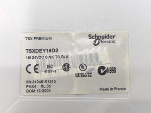 Schneider Electric TSXDEY16D2 Modicon Premium w/ TSXBLY01 Terminal Block