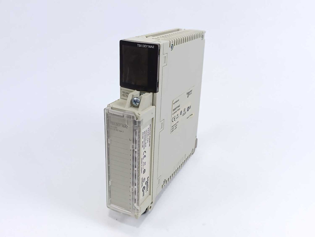 Schneider Electric TSXDEY16A2 w/ TSXBLY01 Terminal Block Discrete Input Module