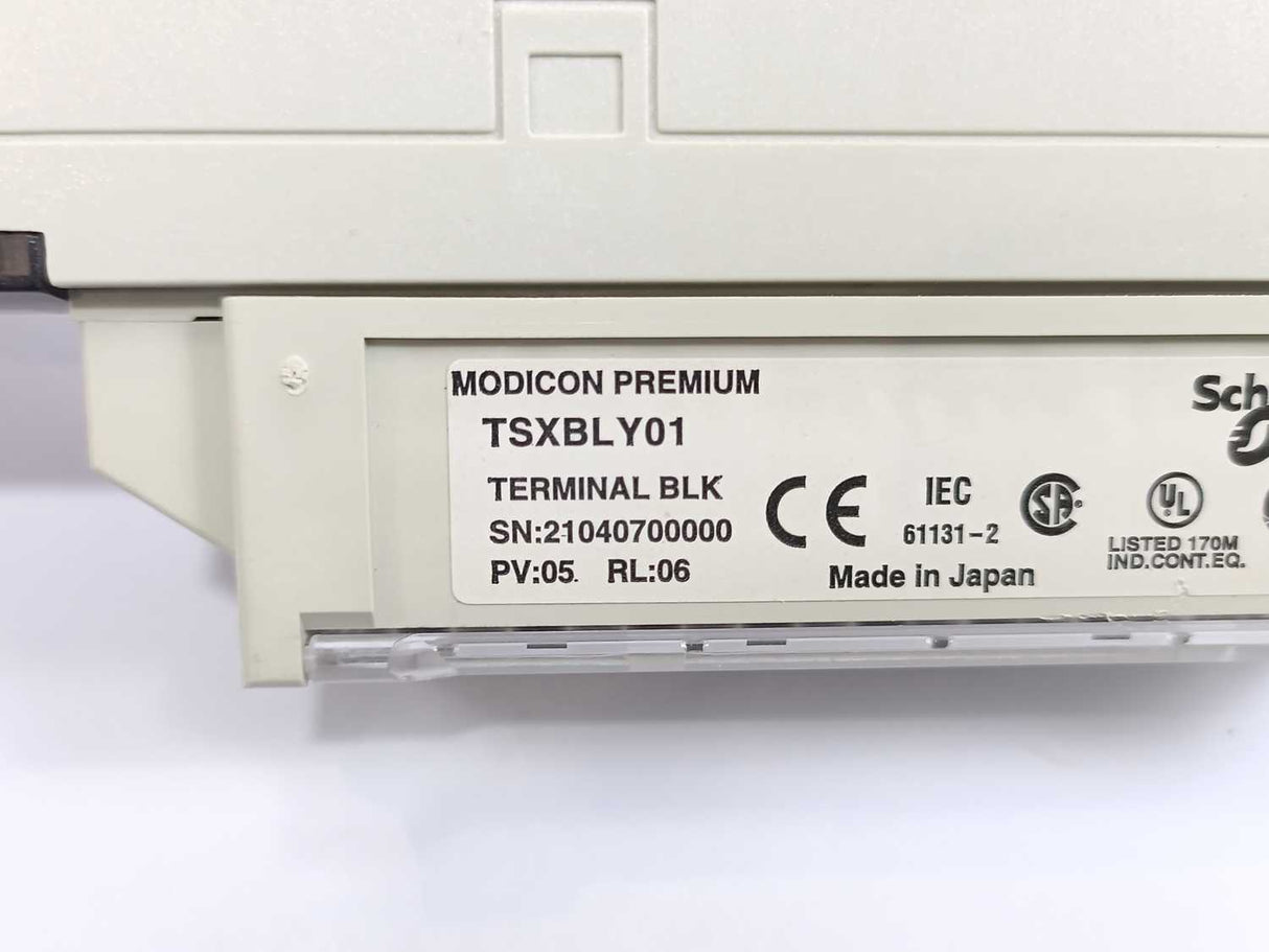 Schneider Electric TSXDEY16A2 w/ TSXBLY01 Terminal Block Discrete Input Module