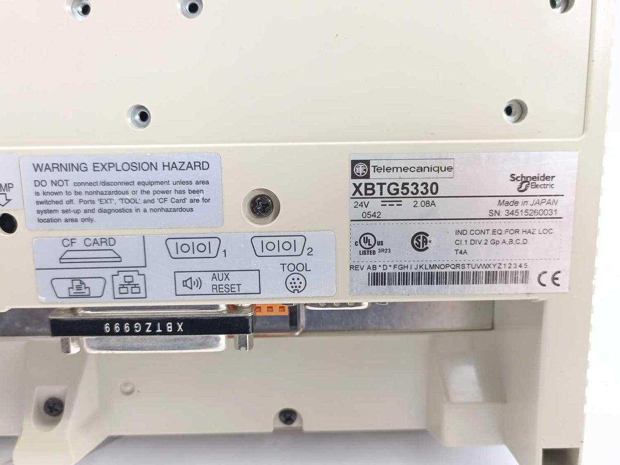 TELEMECANIQUE XBTG5330 MAGELIS 10.4" Touchscreen Operator Interface