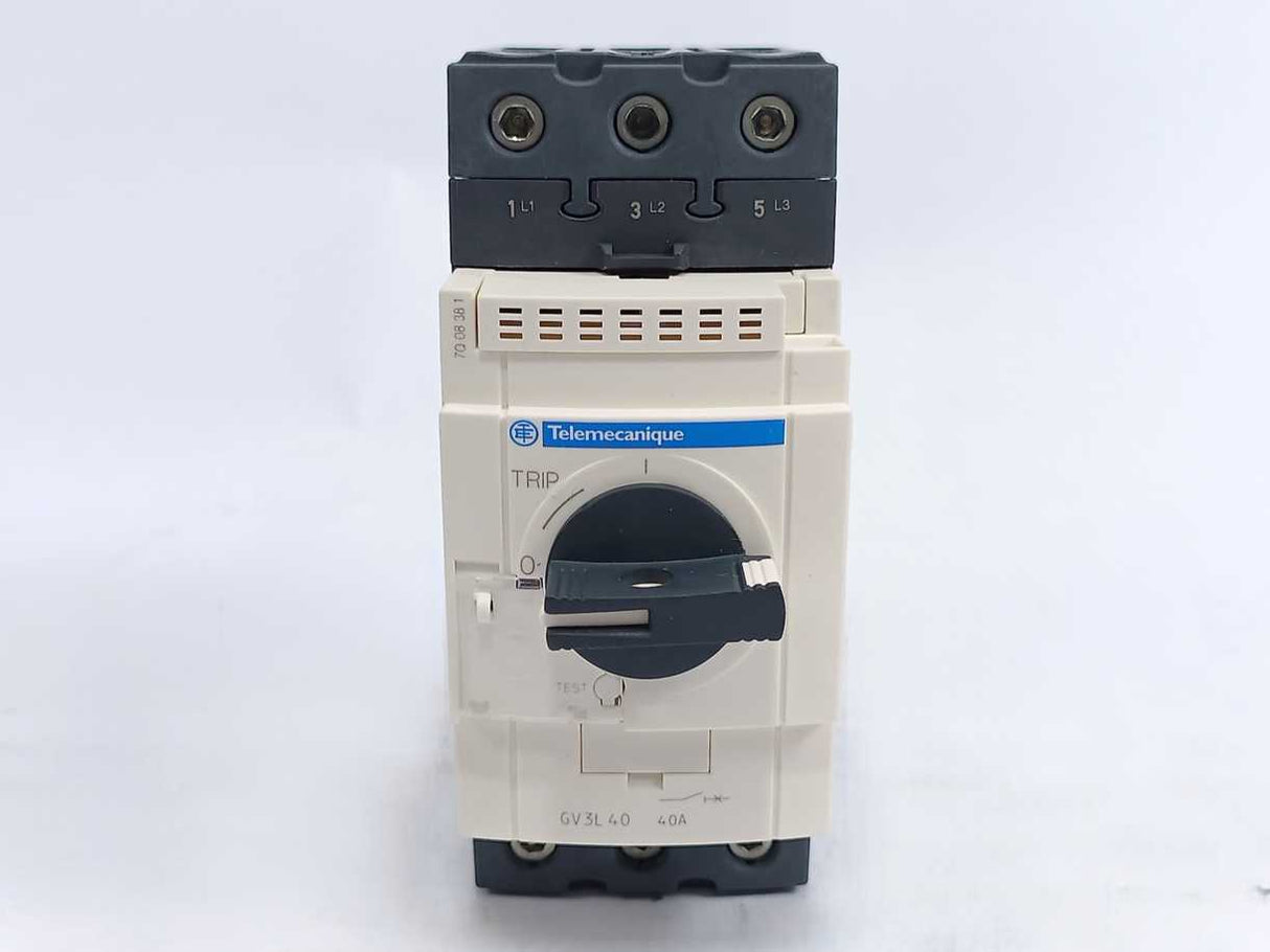 Schneider / Telemecanique GV3L40 40A Motor Circuit Breaker