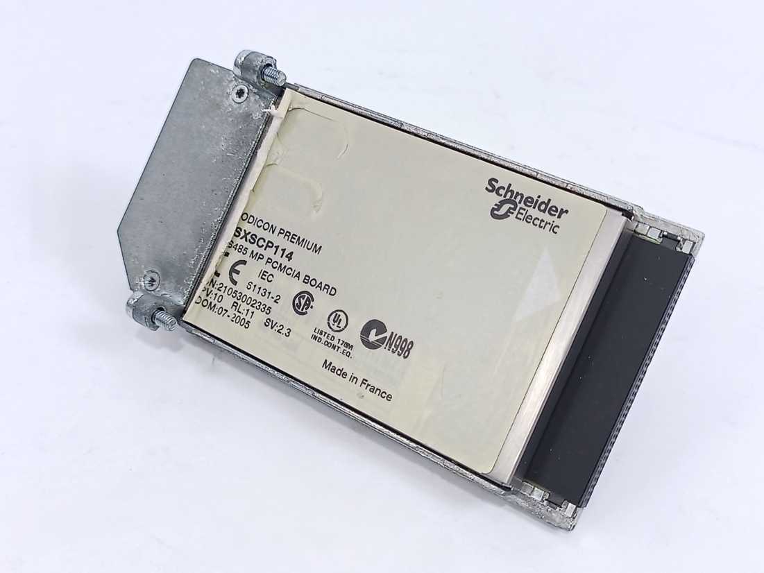 Schneider Electric TSXSCP114 MODICON Premium RS485 MP PCMCIA Board