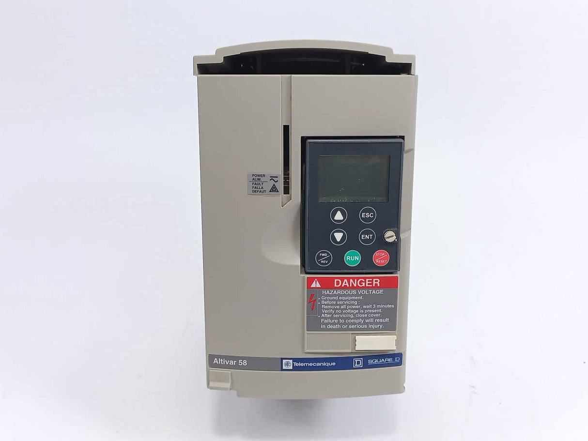 TELEMECANIQUE ATV58HU09M2 Square D Altivar 58 Variable Speed Drive 0.37kW/0.5HP