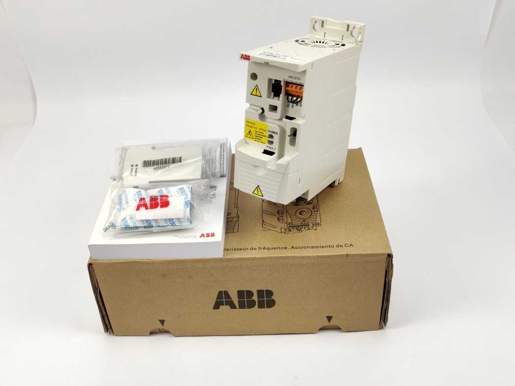 ABB 3AUA0000058185 ACS355-03E-03A3-4 LV AC Machinery Drive Module