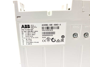 ABB 3AUA0000058185 ACS355-03E-03A3-4 LV AC Machinery Drive Module