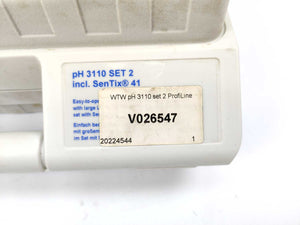 WTW pH 3110 SET 2 ProfiLine pH meter +senTix 41
