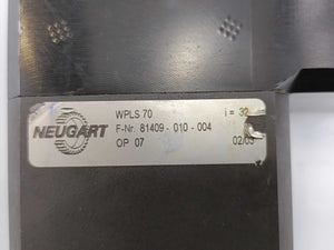 NEUGART WPLS70 i=32 Right Angle Gearbox