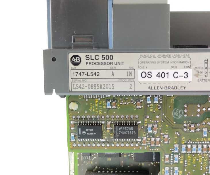 AB 1747-L542 Ser. A ; Proc.Rev. 2 ; SLC 500 Processor Unit