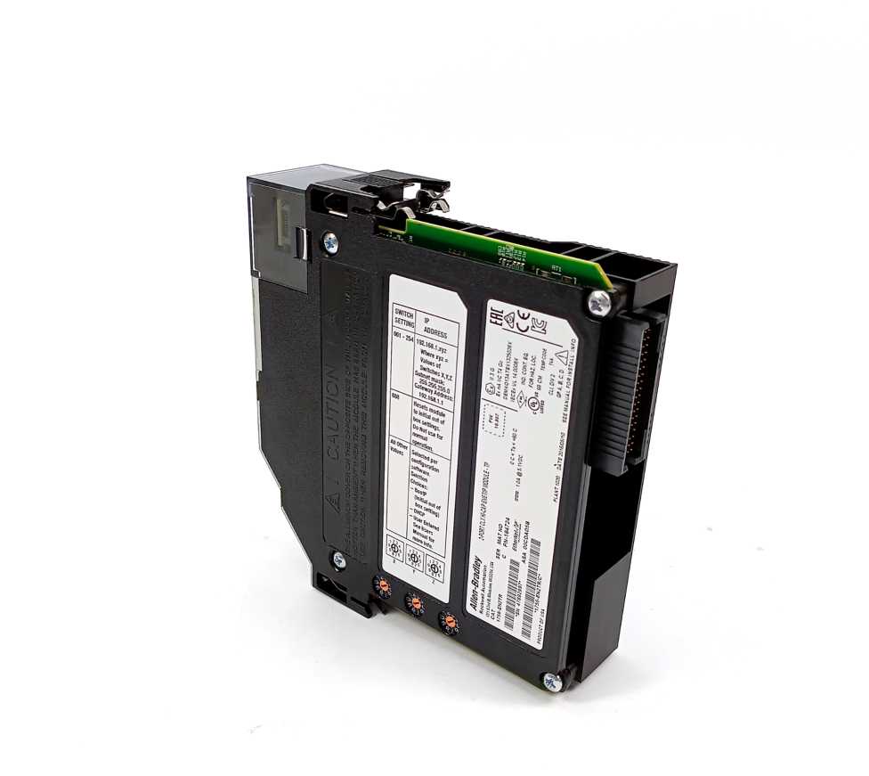 AB 1756-EN2TR Ser C. ; FW. 10.007 ; 2-Port CLX HI-CAP ENE/IP Module