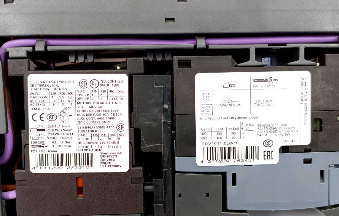 Siemens 3RK1301-0DB00-0AA2 DS1-X for ET 200S Standard DOL Starter