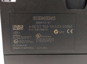 Siemens 6ES7153-1AA03-0XB0 SIMATIC ET200M DP Connection IM 153-1