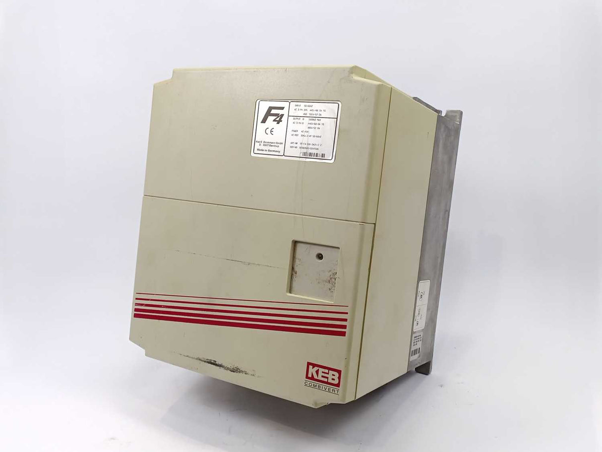 KEB COMBIVERT 19.F4.COH-3421/2.2 3 PH, 30 KW, 42 KVA, 440 V