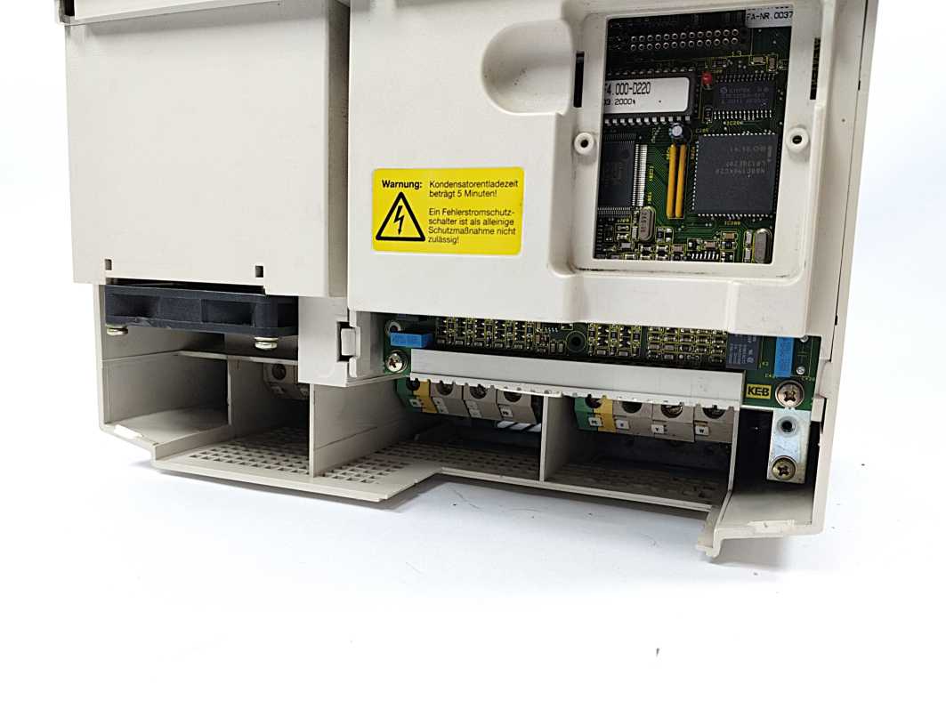 KEB COMBIVERT 19.F4.COH-3421/2.2 3PH, 30KW, 42KVA, 440V, Missing Control Board