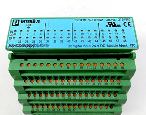 Phoenix Contact 2750675 Digital Input Module, 32 Inputs, 24VDC