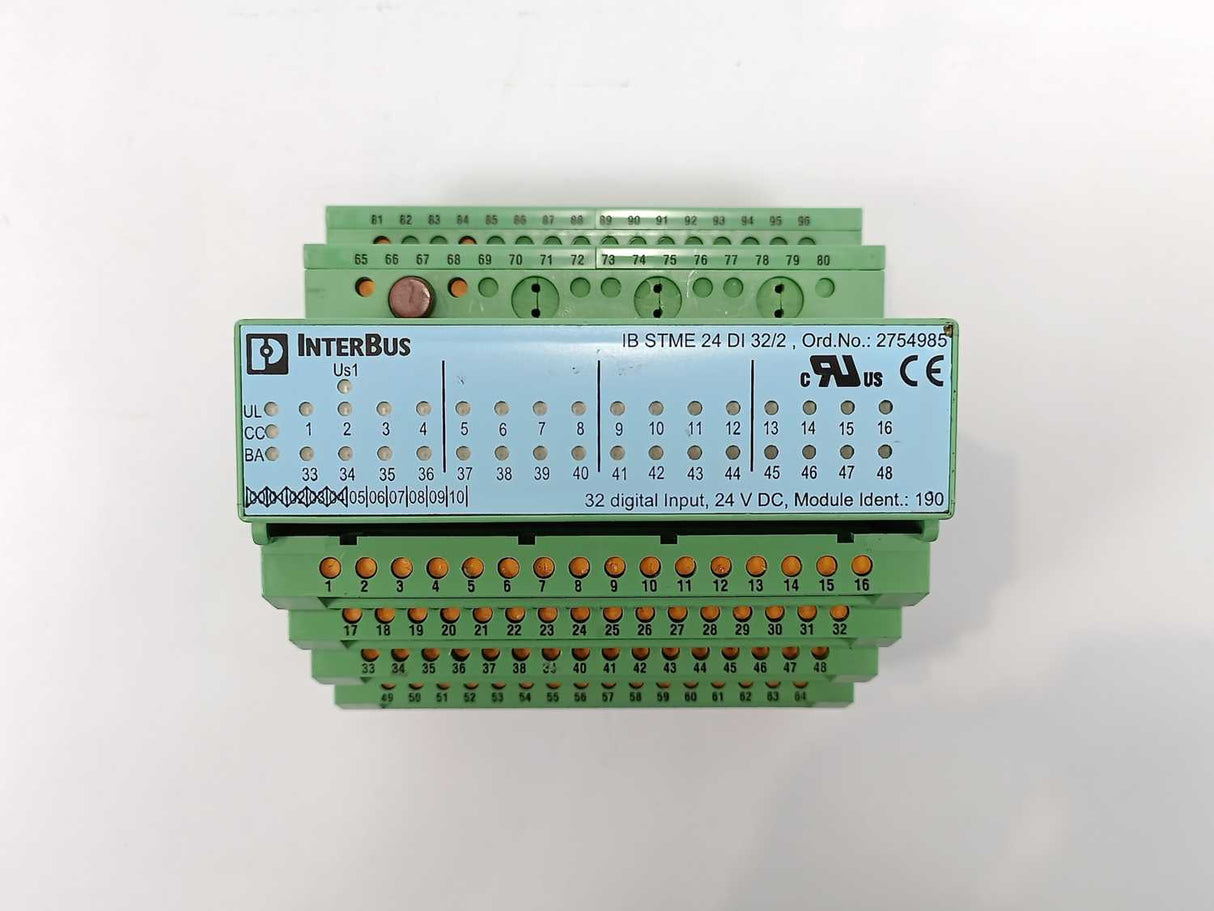 Phoenix Contact 2750675 Digital Input Module, 32 Inputs, 24VDC