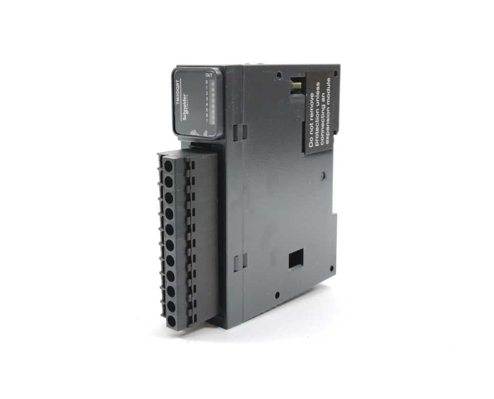 Schneider Electric TM3DQ8T Modicon TM3, 8 outputs transistor PNP,