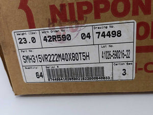 Nippon SMH315VR222M40X80T5H Aluminum Electrolytic Capacitor 315V 2200uF