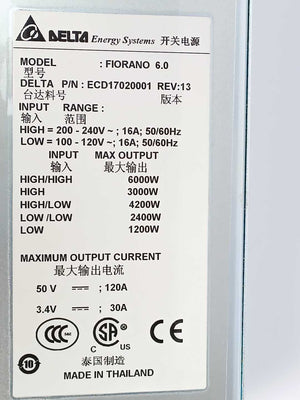 CISCO 341-0230-02 D0 N7K-AC-6.0KW Nexus 7000 6.0 kW AC Power Supply Module