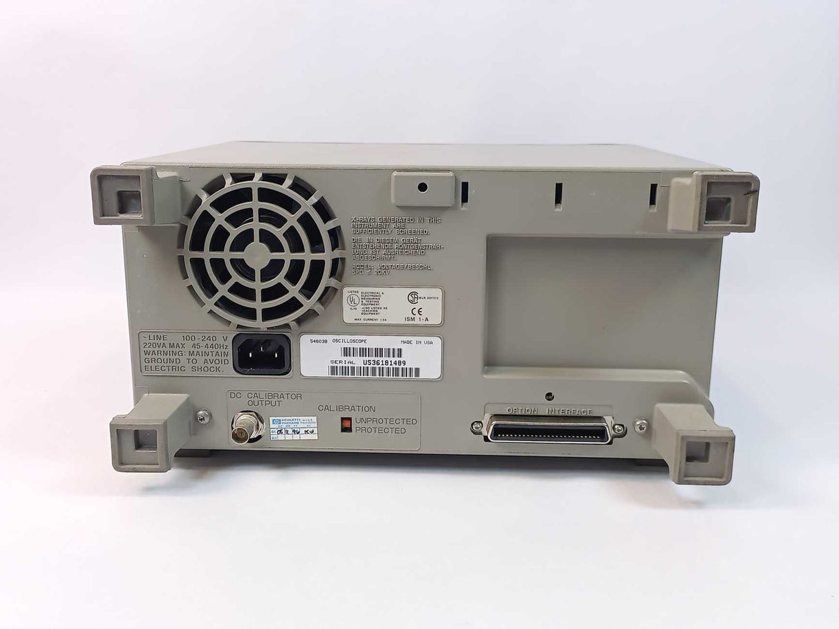 Hewlett Packard 54603B Oscilloscope 60MHz two channel