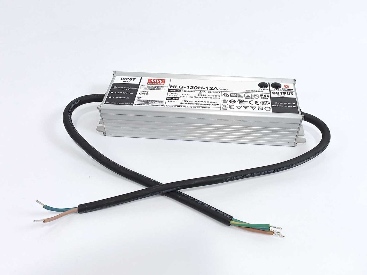 Mean Well HLG-120H-12A LED Driver 120W 12VDC 10A