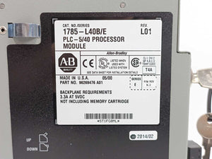 AB 1785-L40B/E PLC-5/40 Processor Module