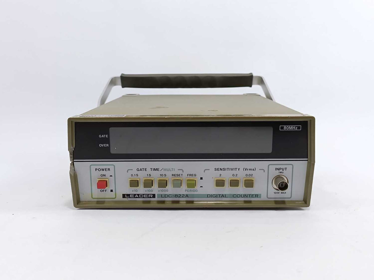 LEADER LDC-822A Digital Counter 80Mhs