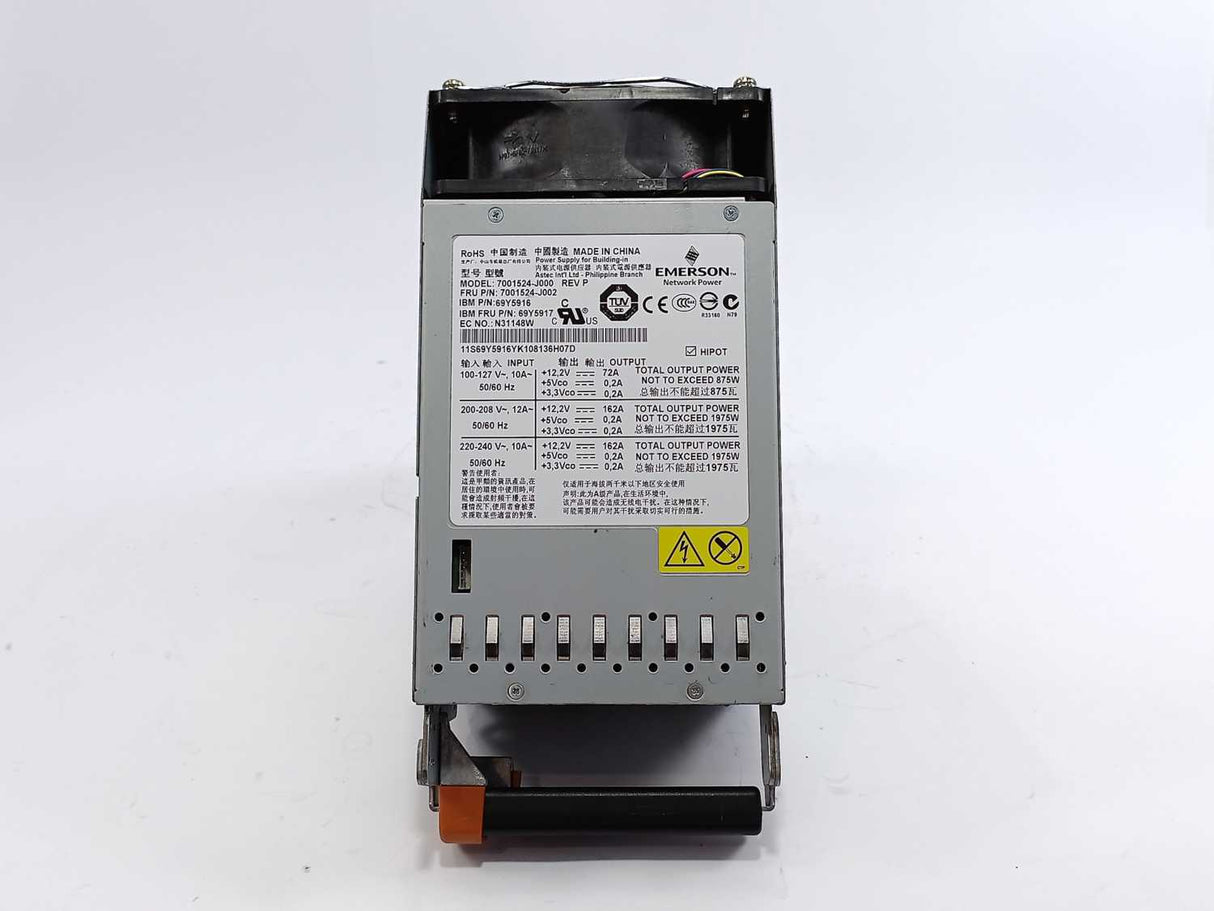 Emerson 7001524-J000 Power Supply for Building-In