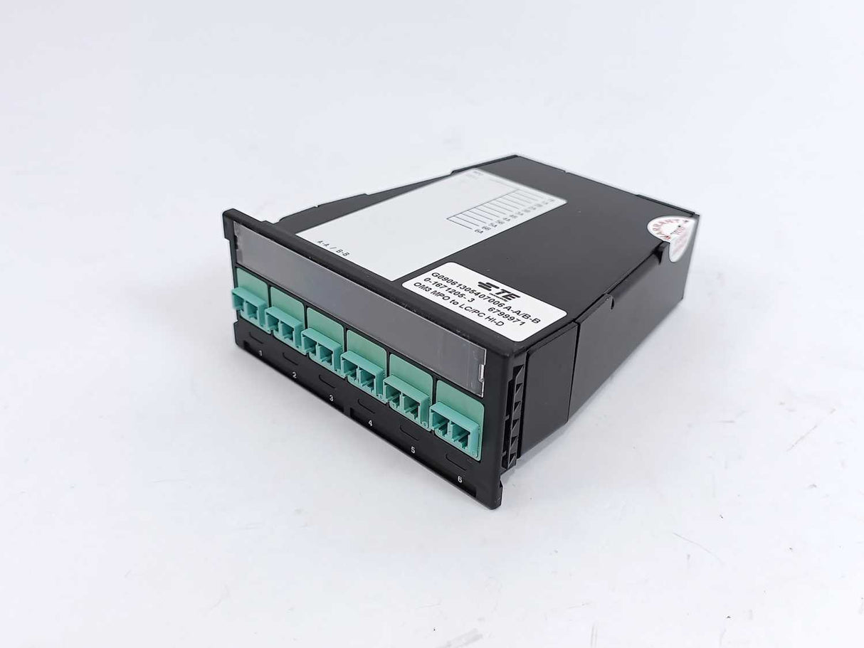 TE Connectivity 0-1671205-3 FOCASS Fiber Module OM3 MPO-6xLC/PC HI-D Duplex