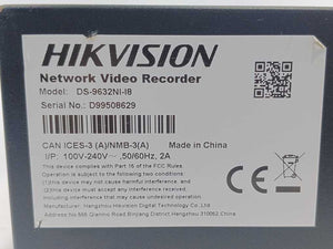 HikVision DS-9632NI-I8 32-channel 2U 4K NVR Network Video Recorder