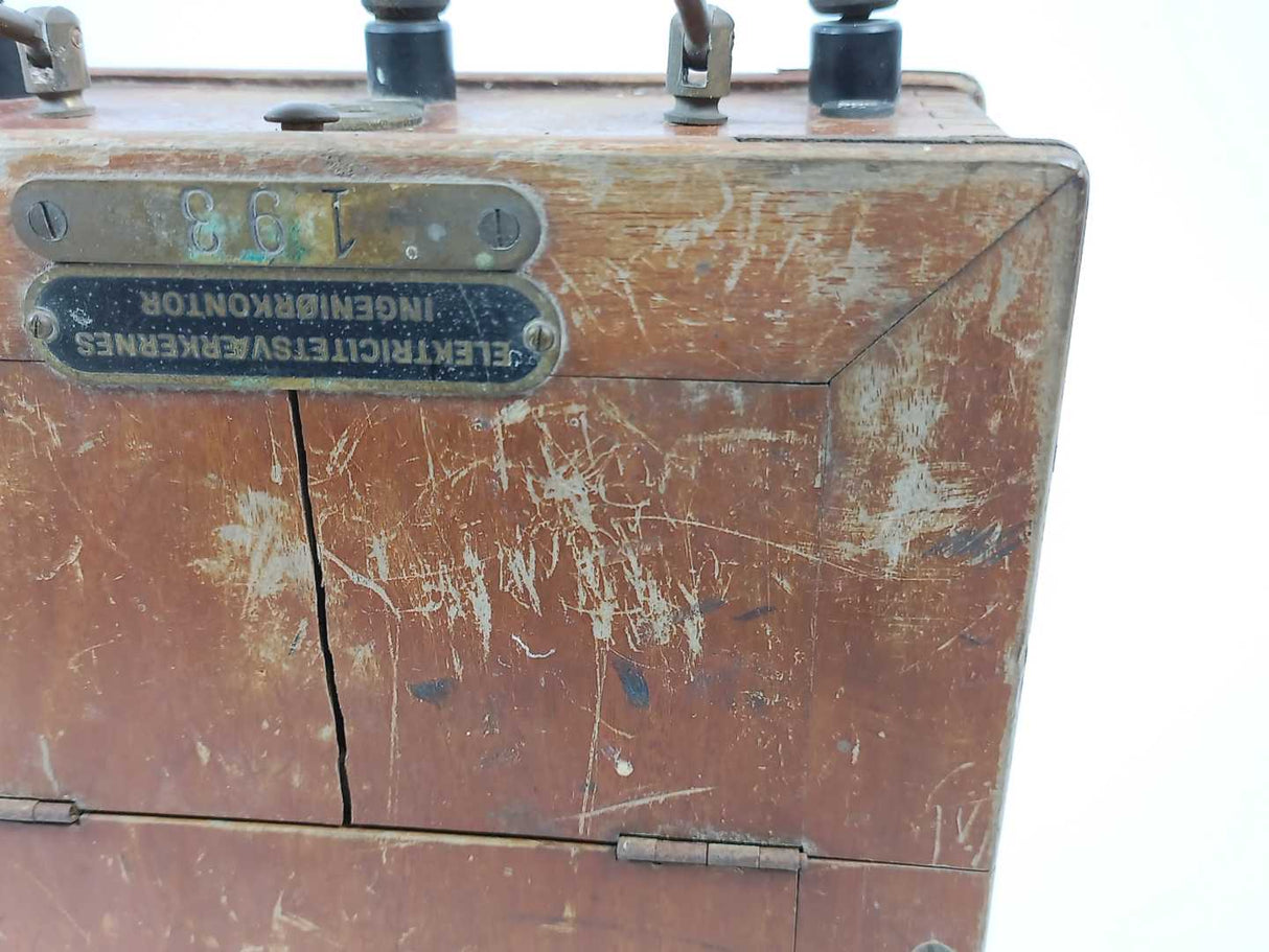 Hartmann & Braun 657150/4537 Vintage Dual Range Normal-Voltmeter 500/250V