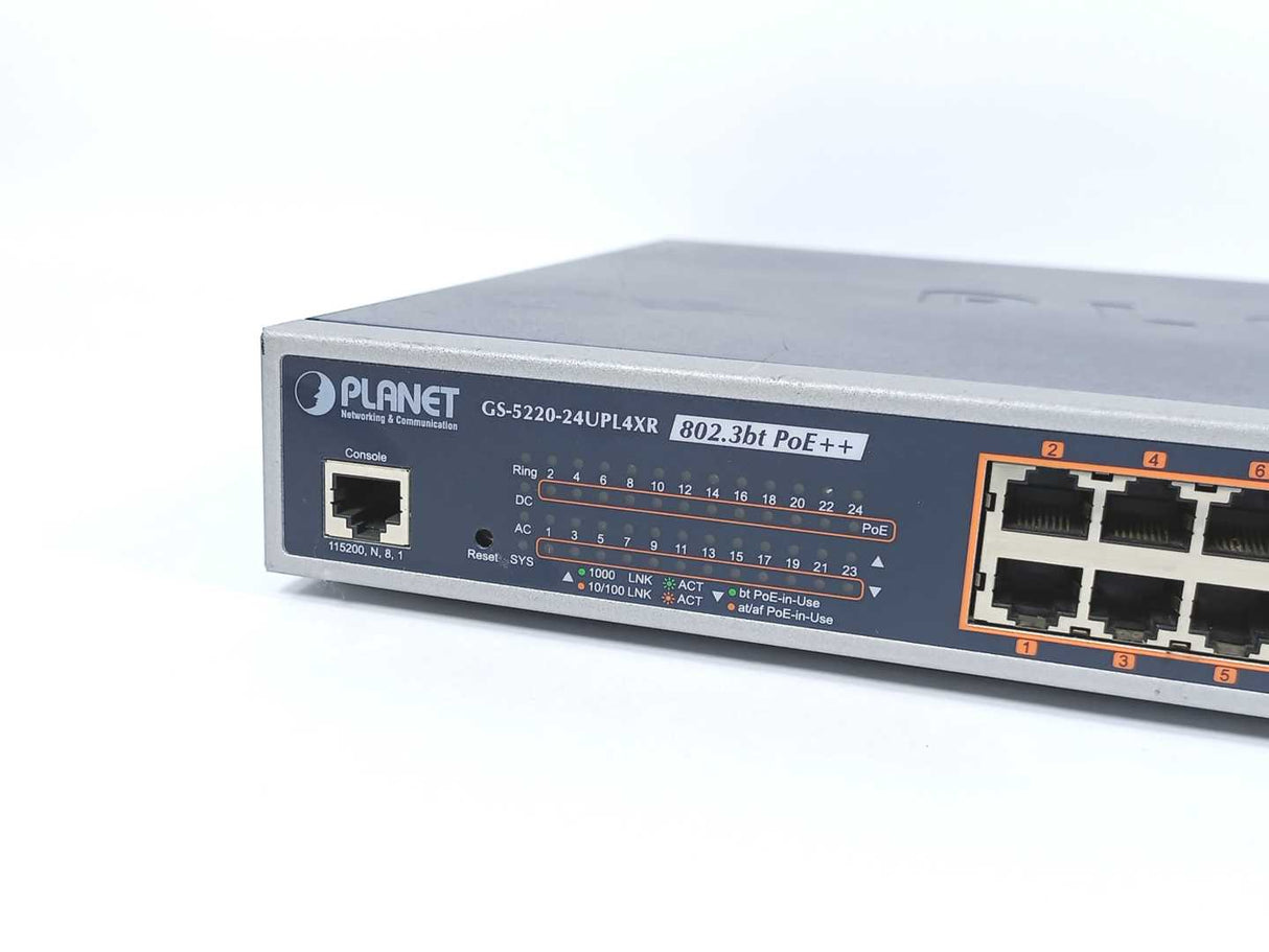 Planet GS-5220-24UPL4XR 24-Port Managed Switch