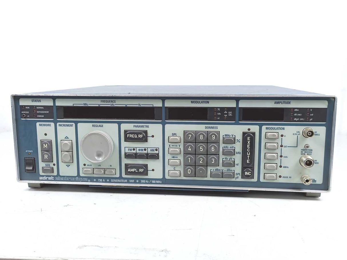 Adret 730A VHF Generator 300 Hz - 180 MHz