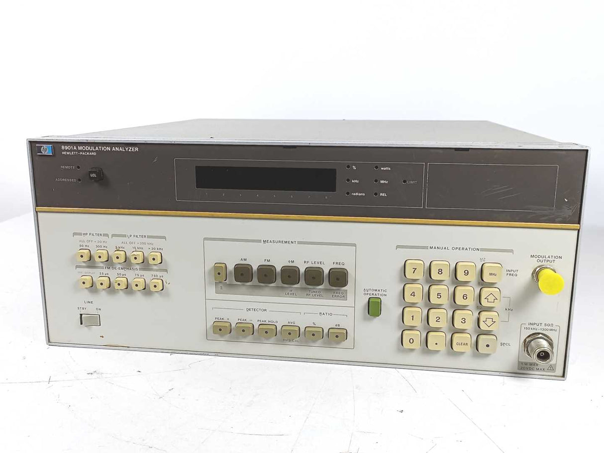 Hewlett-Packard 8901A Modulation Analyzer