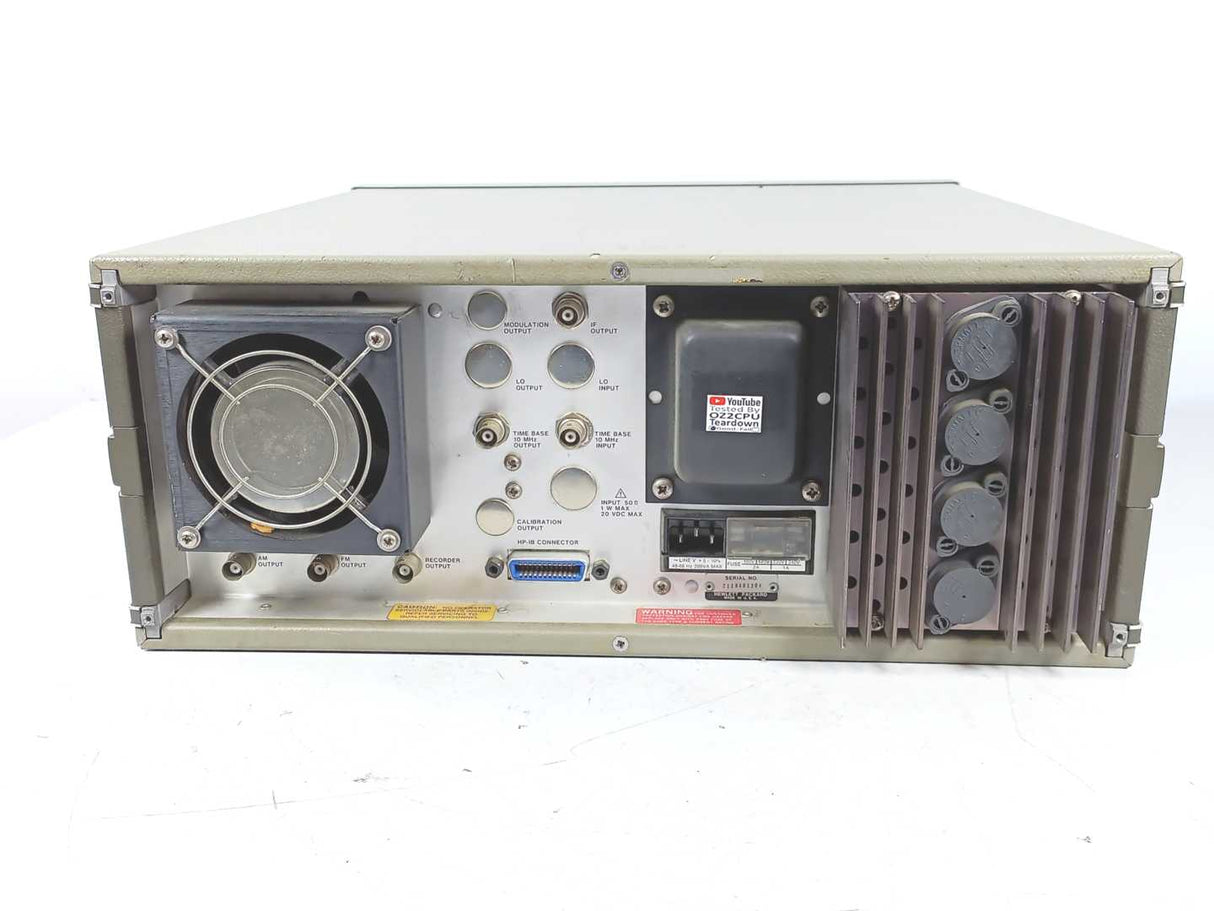 Hewlett-Packard 8901A Modulation Analyzer
