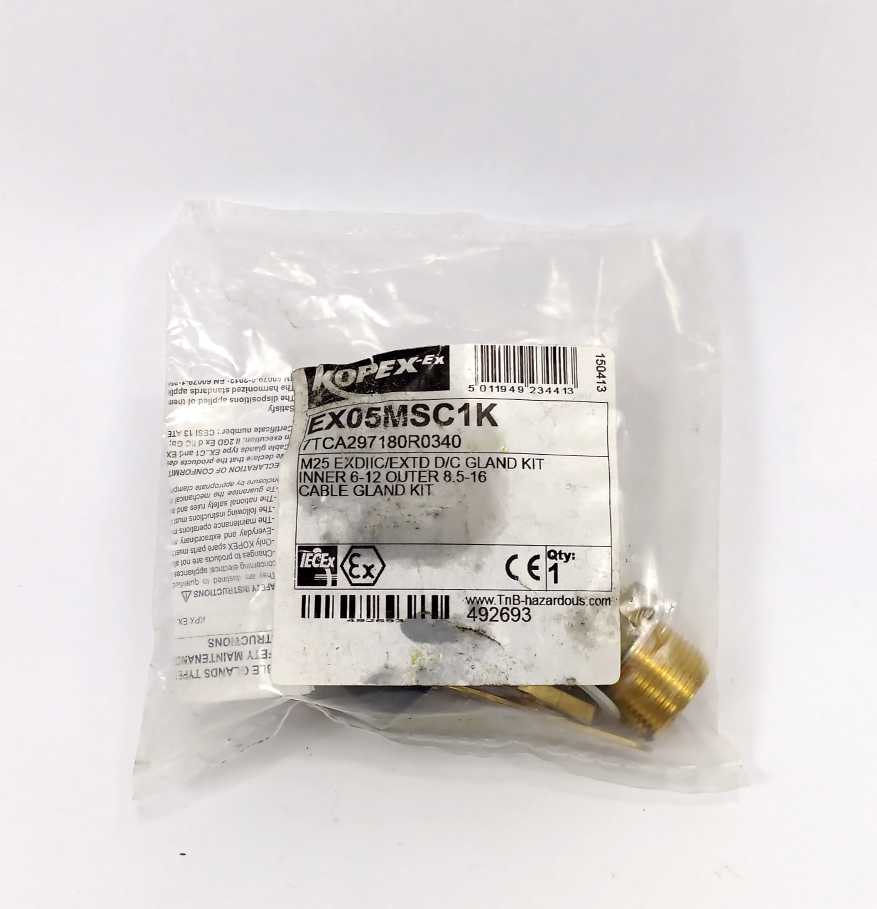 ABB / Kopex-Ex EX05MSC1K 7TCA297180R0340 C1 Series Ex d e Armoured Cable Gland