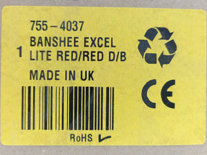 Hosiden Besson Ltd. 755-4037 2831-CPR-F1834-EN54-3 Banshee Excel Lite Red